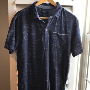 Banana Republic navy polo L